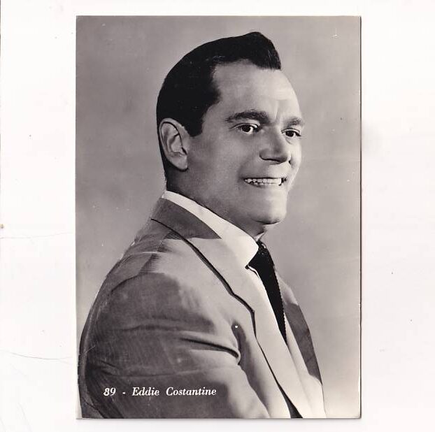 GWIAZDY KINA I TV EDDIE CONSTANTINE POCZTÓWKA A33557