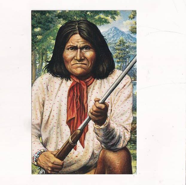 LEGENDY DZIKIEGO ZACHODU GERONIMO GOYAHKLA POCZTÓWKA GRAF-1004