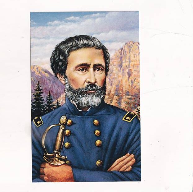 LEGENDY DZIKIEGO ZACHODU JOHN CHARLES FREMONT POCZTÓWKA GRAF-1019