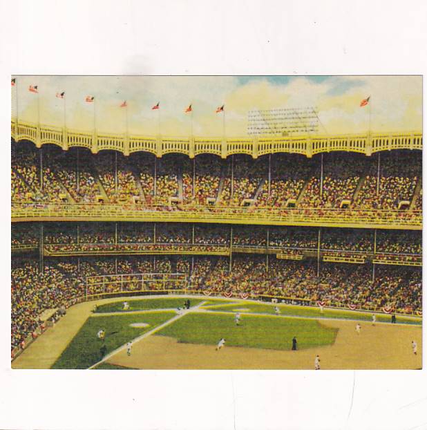 USA BASEBALL YANKEE STADIUM NEW YORK CITY POCZTÓWKA A33423