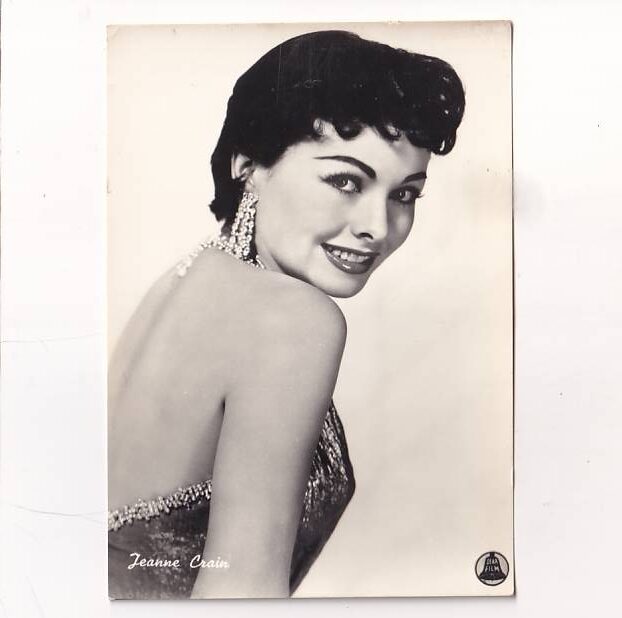 GWIAZDY KINA I TV JEANNE CRAIN POCZTÓWKA A33789