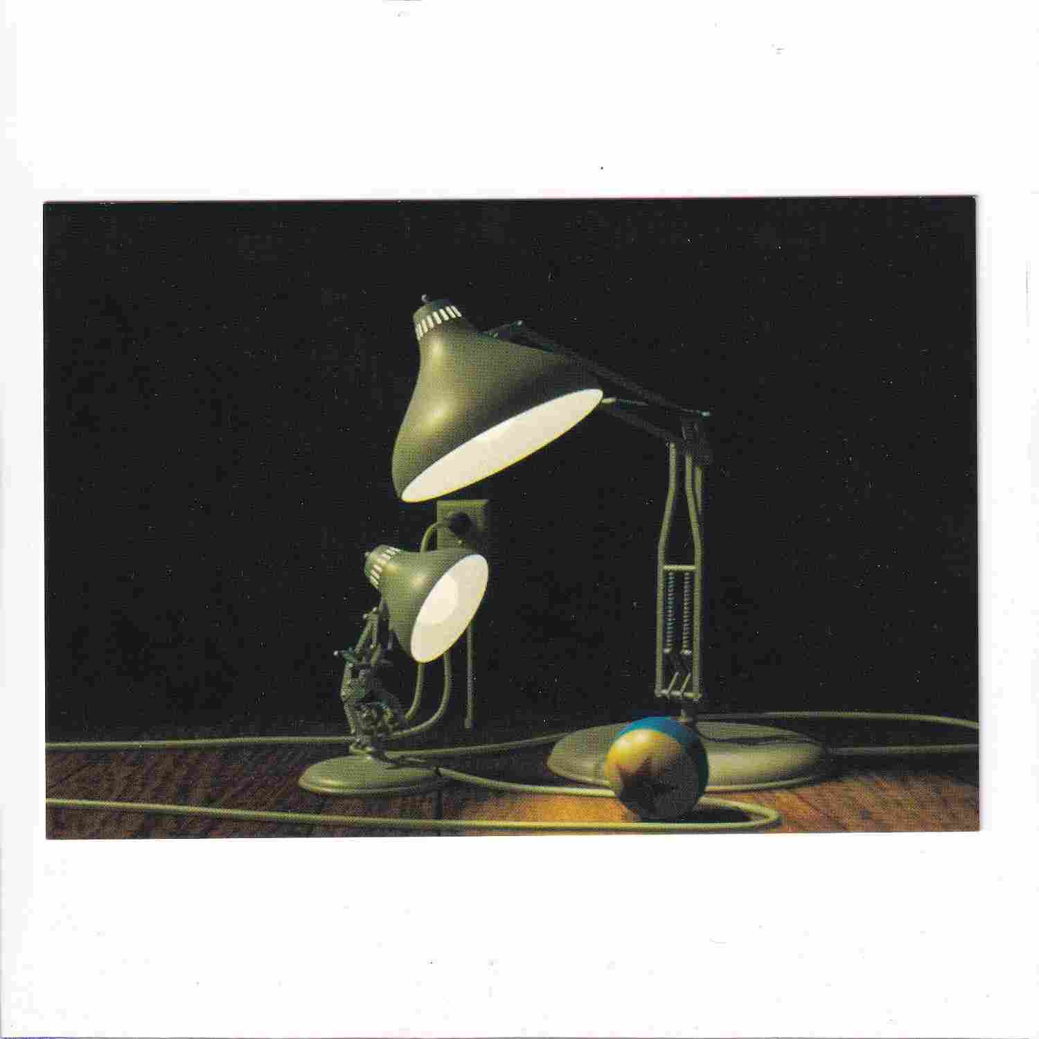 DISNEY COLLECTION PIXAR "LUXO JR." ANIMACJA LAMPA POCZTÓWKA KOM-1197