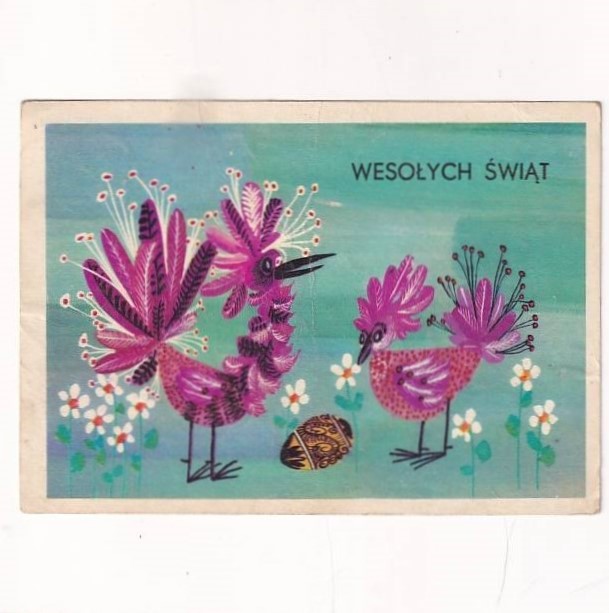 MIROSŁAW POKORA WESOŁYCH ŚWIĄT WIELKANOC POCZTÓWKA GRAF-1514