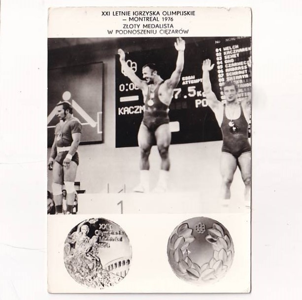 ZBIGNIEW KACZMAREK XXI LETNIE IGRZYSKA OLIMPIJSKIE MONTREAL 1976 POCZTÓWKA A34627