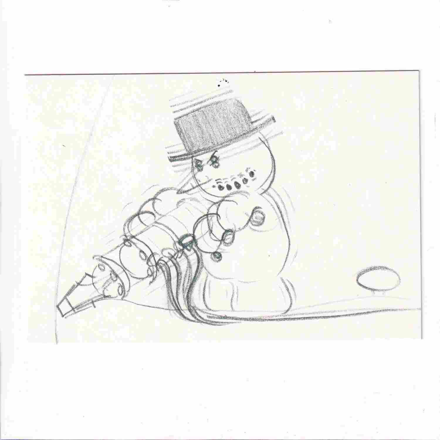 DISNEY COLLECTION PIXAR "KNICK KNACK" 2005 POCZTÓWKA KOM-1257