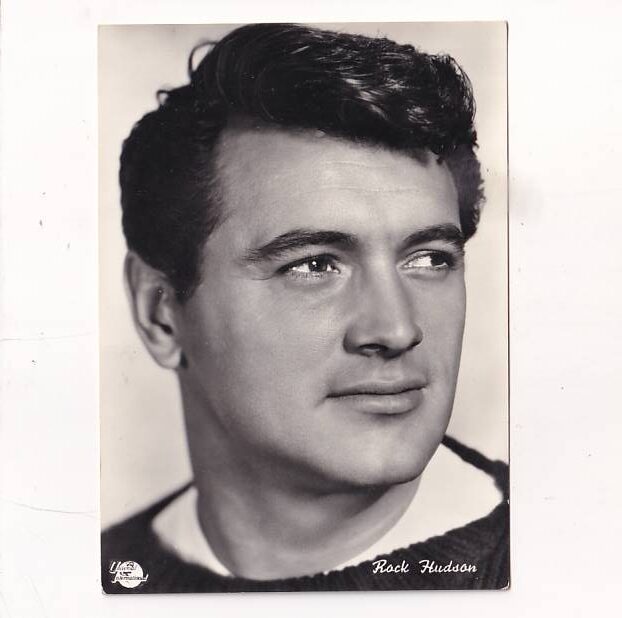 GWIAZDY KINA ROCK HUDSON POCZTÓWKA A35454