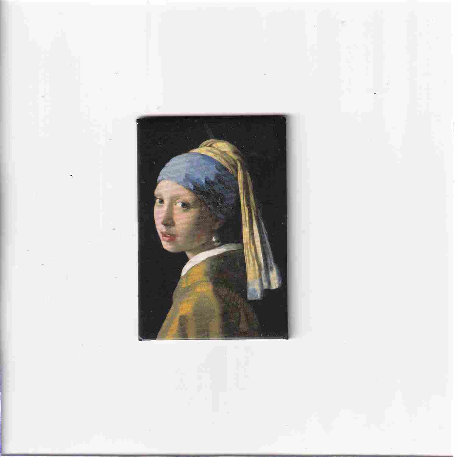 MAGNES NA LODÓWKĘ Johannes Vermeer - DZIEWCZYNA Z PERŁĄ 13267