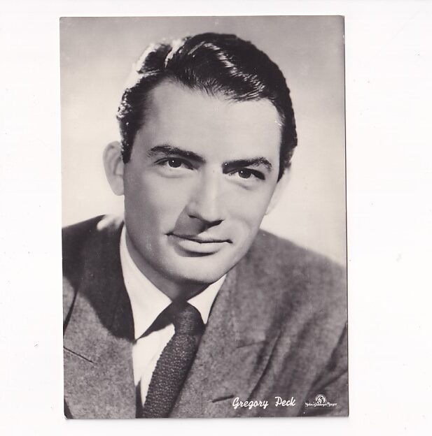 GWIAZDY KINA I TV GREGORY PECK POCZTÓWKA A35990