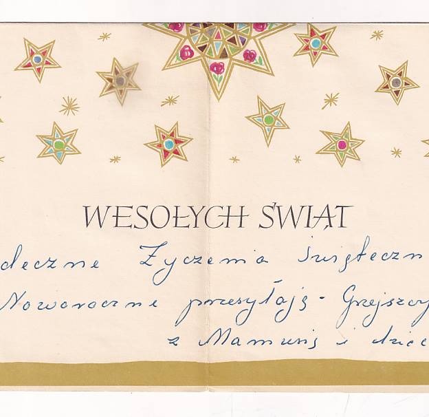 HANNA BALICKA-FRIBES WESOŁYCH ŚWIĄT B.N. SZOPKA KRAKOWIACZEK PAPETERIA/ POCZTÓWKA GRAF-2153 - obrazek 3