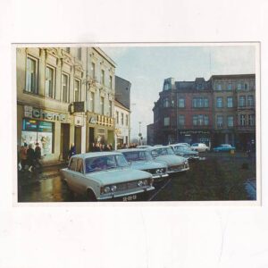 MYSŁOWICE RYNEK POCZĄTEK LAT 70-siątych XXw WIDOKÓWKA A36126