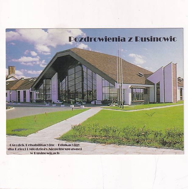 RUSINOWICE OŚRODEK REHABILITACYJNO-EDUKACYJNY POCZTÓWKA A35835