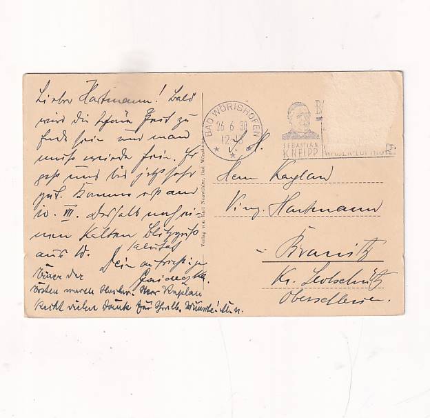 NIEMCY BAD WORISHOFEN WIDOKÓWKA A36497 - obrazek 2