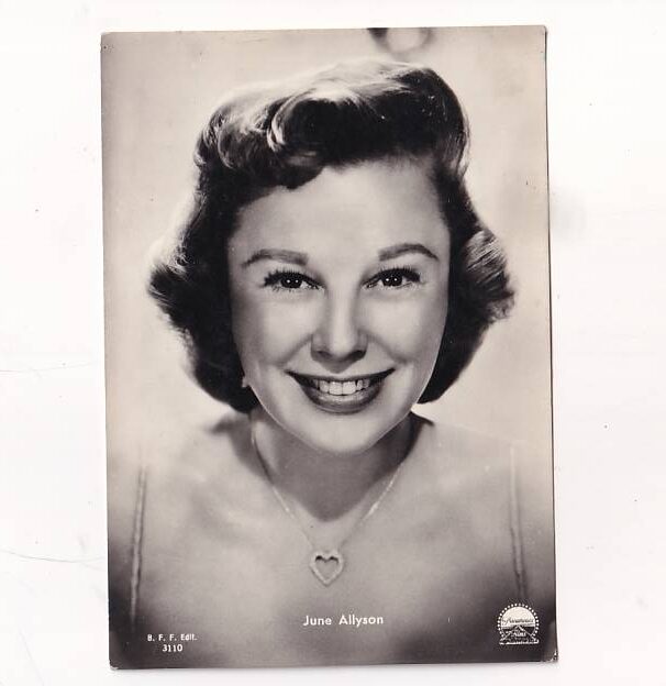 GWIAZDY KINA I TV JUNE ALLYSON POCZTÓWKA A36786