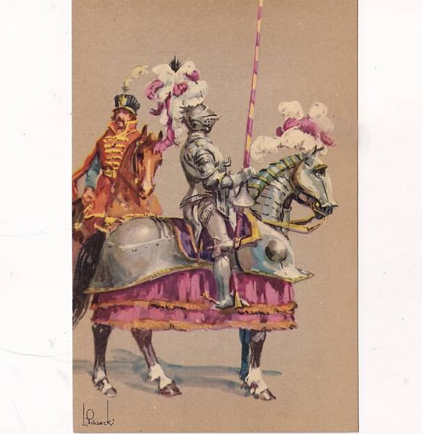 LESZEK PIASECKI WOJSKO POLSKIE W TYSIĄCLECIU KARTA/POCZTÓWKA GRAF-2712