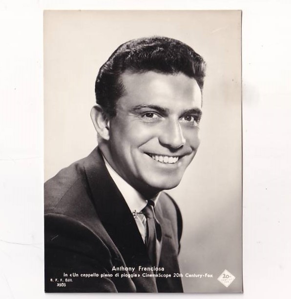 GWIAZDY KINA ANTHONY FRANCIOSA POCZTÓWKA A36733