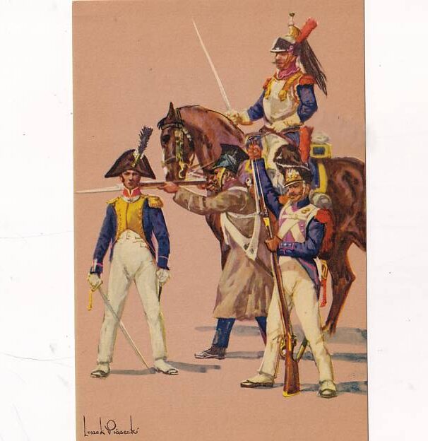 LESZEK PIASECKI WOJSKO POLSKIE W TYSIĄCLECIU KARTA/POCZTÓWKA GRAF-2709