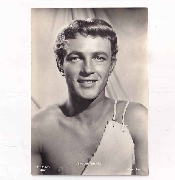 GWIAZDY KINA I MUZYKI JACQUES SERNAS POCZTÓWKA A36676