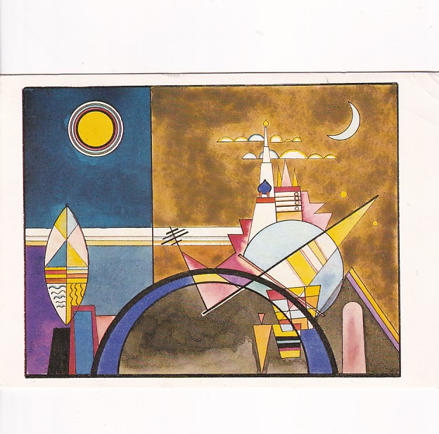 WASSILY KANDINSKY ABSTRAKCJONIZM ZESTAW 9 sztuk POCZTÓWKA Z_KAN1 - obrazek 9
