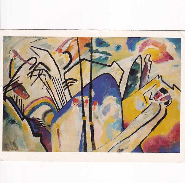 WASSILY KANDINSKY ABSTRAKCJONIZM ZESTAW 9 sztuk POCZTÓWKA Z_KAN1 - obrazek 8