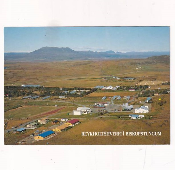 ISLANDIA REYKHOLAR STADION WIDOKÓWKA A37164