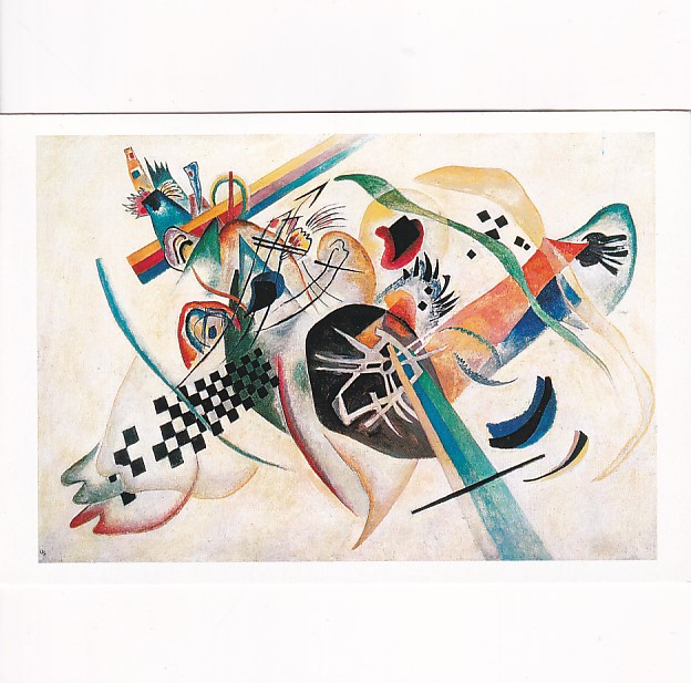 WASSILY KANDINSKY ABSTRAKCJONIZM ZESTAW 9 sztuk POCZTÓWKA Z_KAN1 - obrazek 2