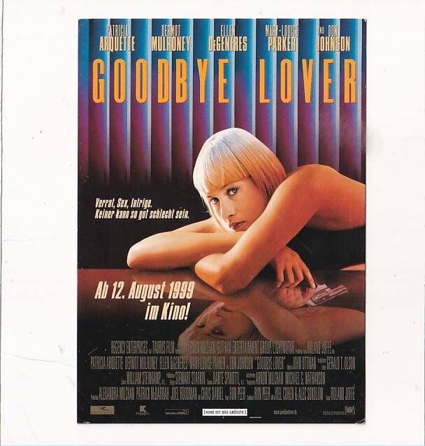 GWIAZDY KINA Patricia Arquette "ŻEGNAJ KOCHANKU" POCZTÓWKA A37703