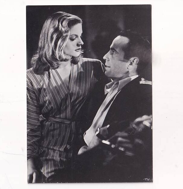 GWIAZDY KINA HUMPHREY BOGART LAUREN BACALL "MIEĆ I NIE MIEĆ" POCZTÓWKA A37669