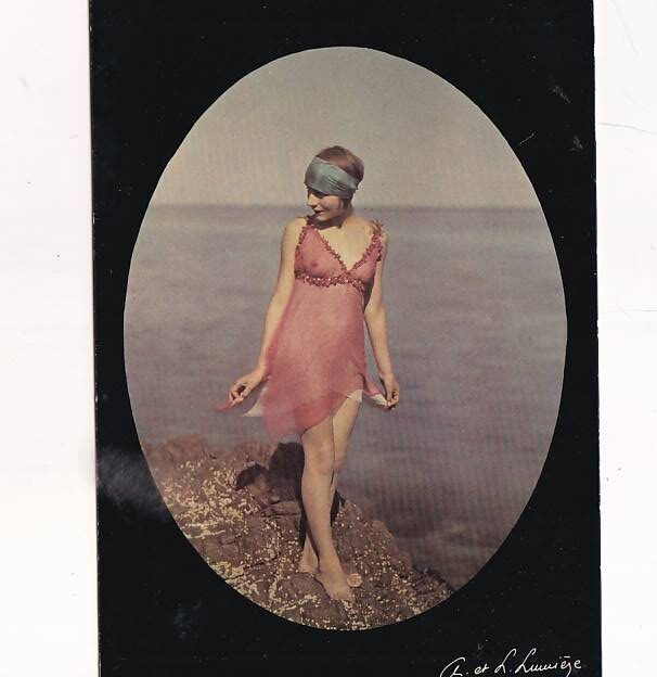 AUGUSTE LUMIERE KOBIETA AKT POCZTÓWKA A21600