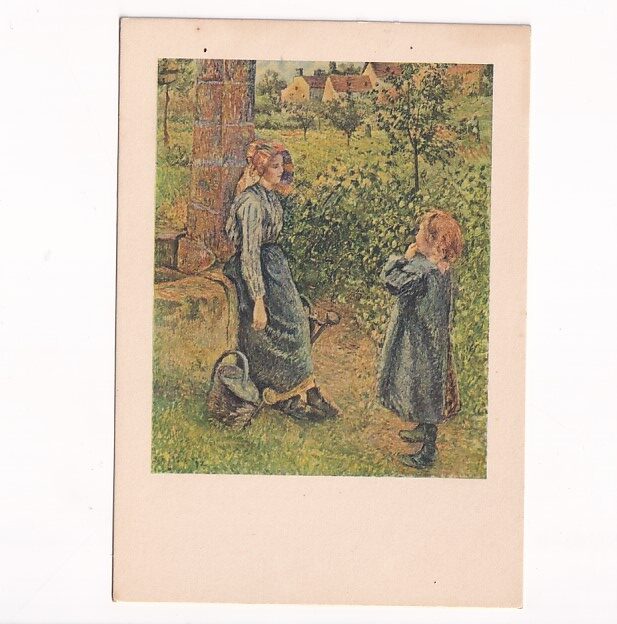 CAMILLE PISARRO ZESTAW 4 sztuk POCZTÓWKA Z_PIS1 - obrazek 4