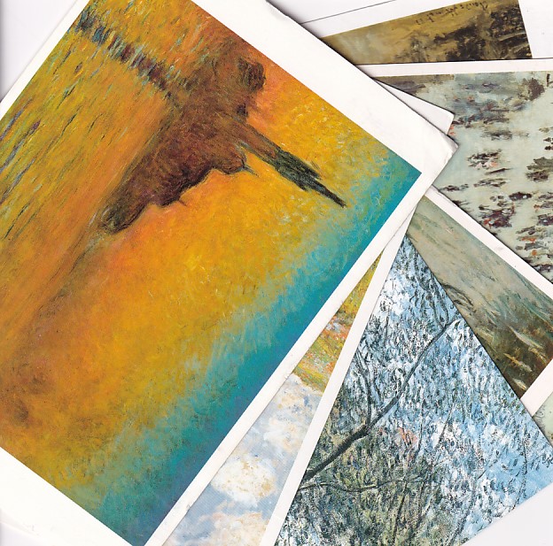 CLAUDE MONET IMPRESJONIZM 13 sztuk ZESTAW NR7 POCZTÓWKA Z_CM7