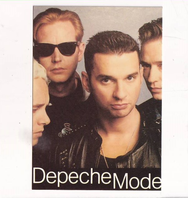 GWIAZDY MUZYKI DEPECHE MODE POCZTÓWKA A38372