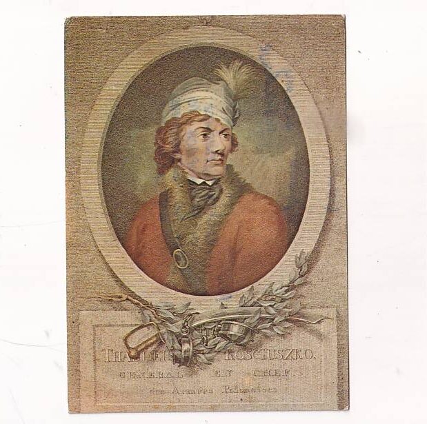 TADEUSZ KOŚCIUSZKO POCZTÓWKA A38646