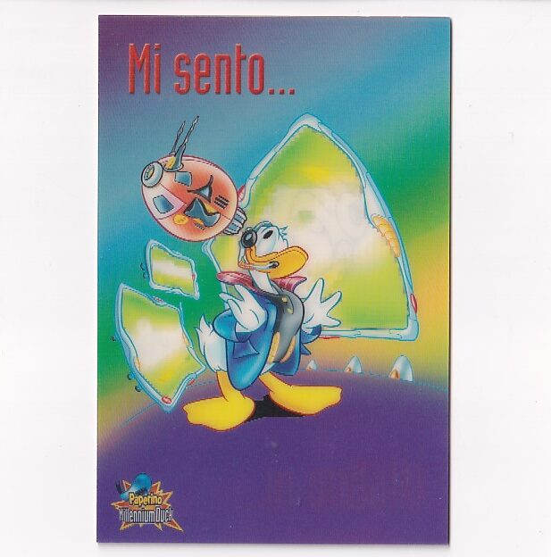 DISNEY KACZOR DONALD POCZTÓWKA 3D TRÓJWYMIAROWA A38910