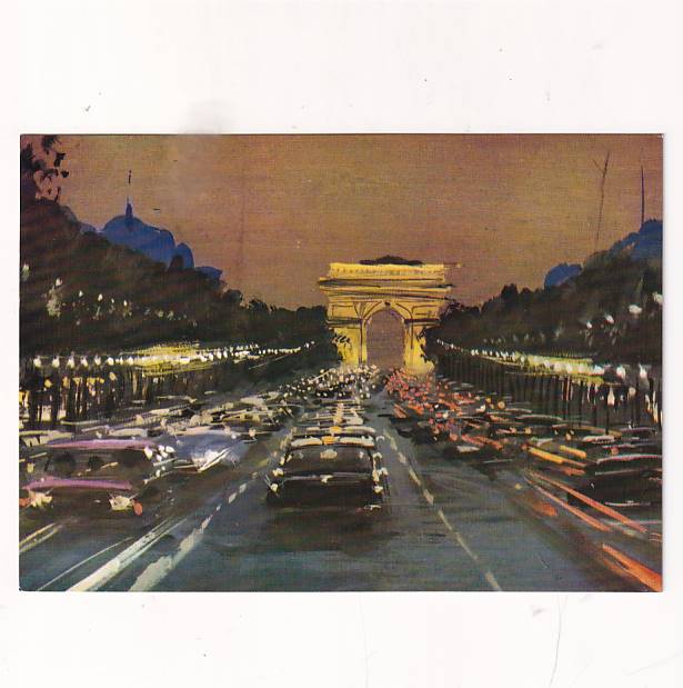JANUSZ GRABIAŃSKI PARYŻ PARIS POCZTÓWKA GRAF-4031