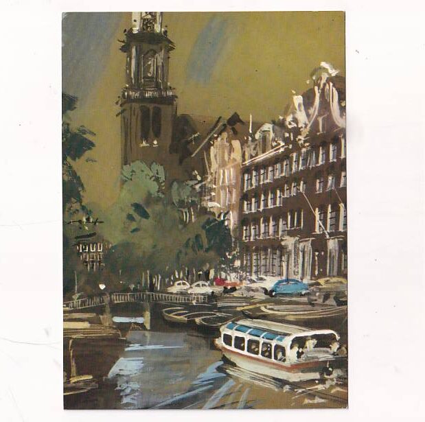JANUSZ GRABIAŃSKI AMSTERDAM POCZTÓWKA GRAF-4033