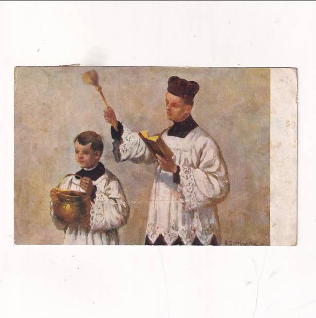 A.SETKOWICZ WESOŁYCH ŚWIĄT WIELKANOC POCZTÓWKA GRAF-4067