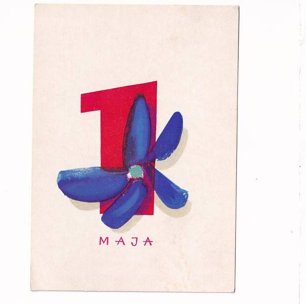 ZBIGNIEW KAJA 1 MAJA POCZTÓWKA GRAF-4244