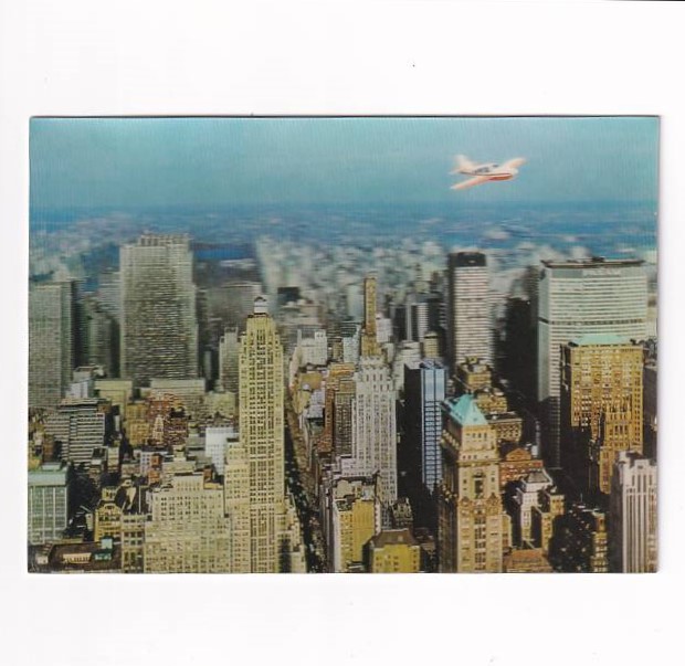 NEW YORK MANHATTAN 3D TRÓJWYMIAROWA POCZTÓWKA 3d683