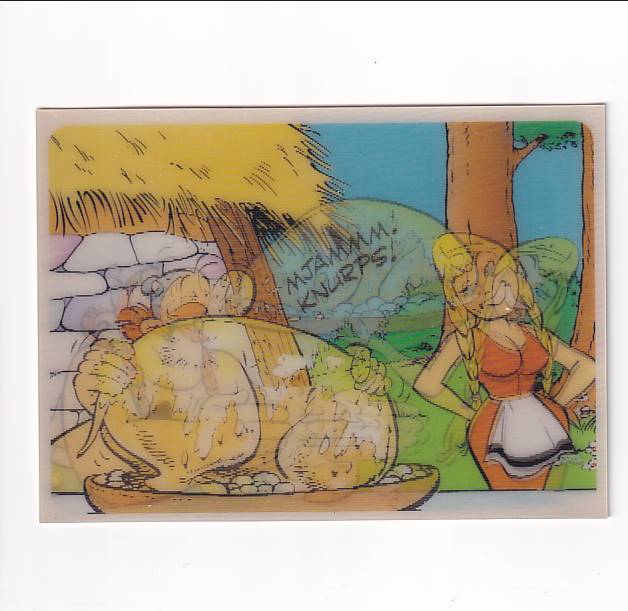 GOŚCINNY-UDERZO ASTERIX I OBELIX 3D TRÓJWYMIAROWA POCZTÓWKA 3d702