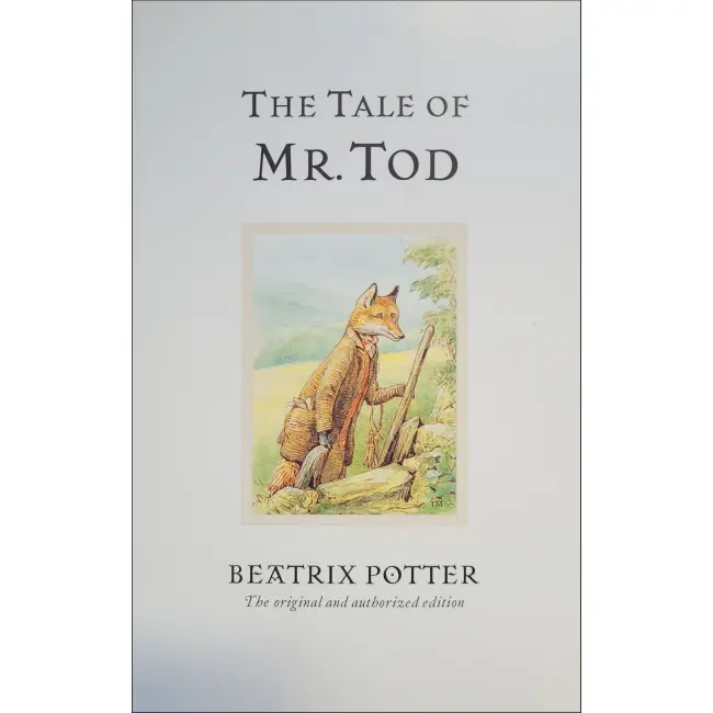 BAJKA O LISIE I BORSUKU BEATRIX POTTER POCZTÓWKA KOM-1528