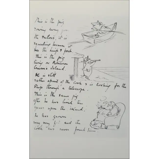 LIST Z ILUSTRACJAMI BEATRIX POTTER POCZTÓWKA KOM-1533