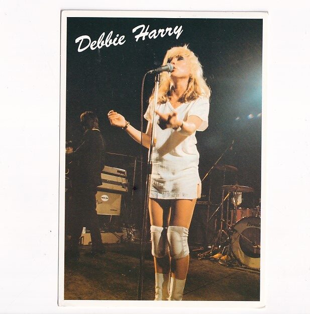 GWIAZDY MUZYKI DEBBIE HARRY POCZTÓWKA A39230