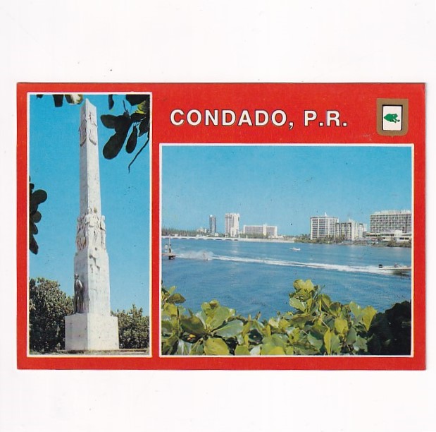 PUERTO RICO PORTORYKO CONDADO WIDOKÓWKA A39279