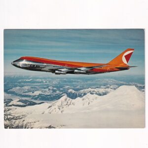 SAMOLOTY BOENIG 747 W BARWACH CP AIR WIDOKÓWKA A39512