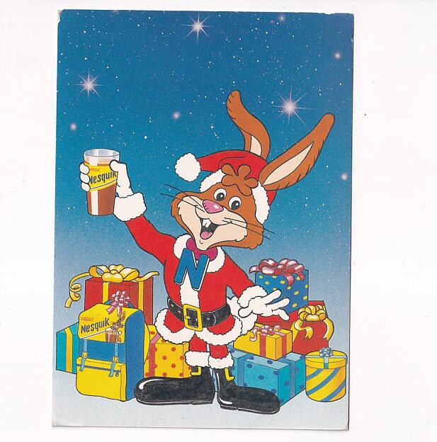 NESTLE NESQUIK KRÓLIK QUICKY MIKOŁAJ POCZTÓWKA GRAF-4469
