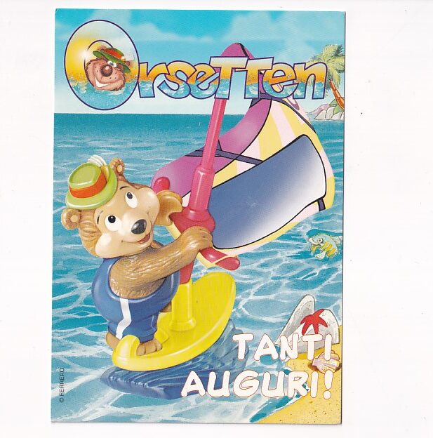 KINDER FERRERO "ORSETTEN" POCZTÓWKA KOM-1517