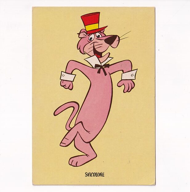 HANNA -BARBERA SNAGGLEPUSS POCZTÓWKA KOM-1519