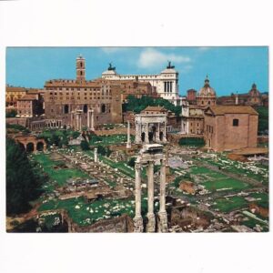 WŁOCHY RZYM FORUM ROMANUM POCZTÓWKA A39607
