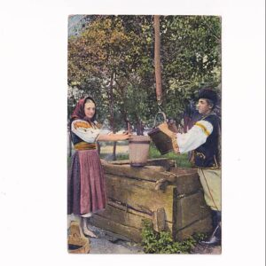 PAVOLA SCHAN FOLKLOR STUDNIA POCZTÓWKA A39637
