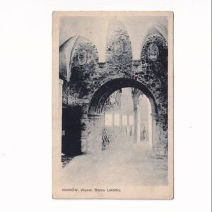 KRAKÓW WAWEL BRAMA ŁOKIETKA POCZTÓWKA A39652